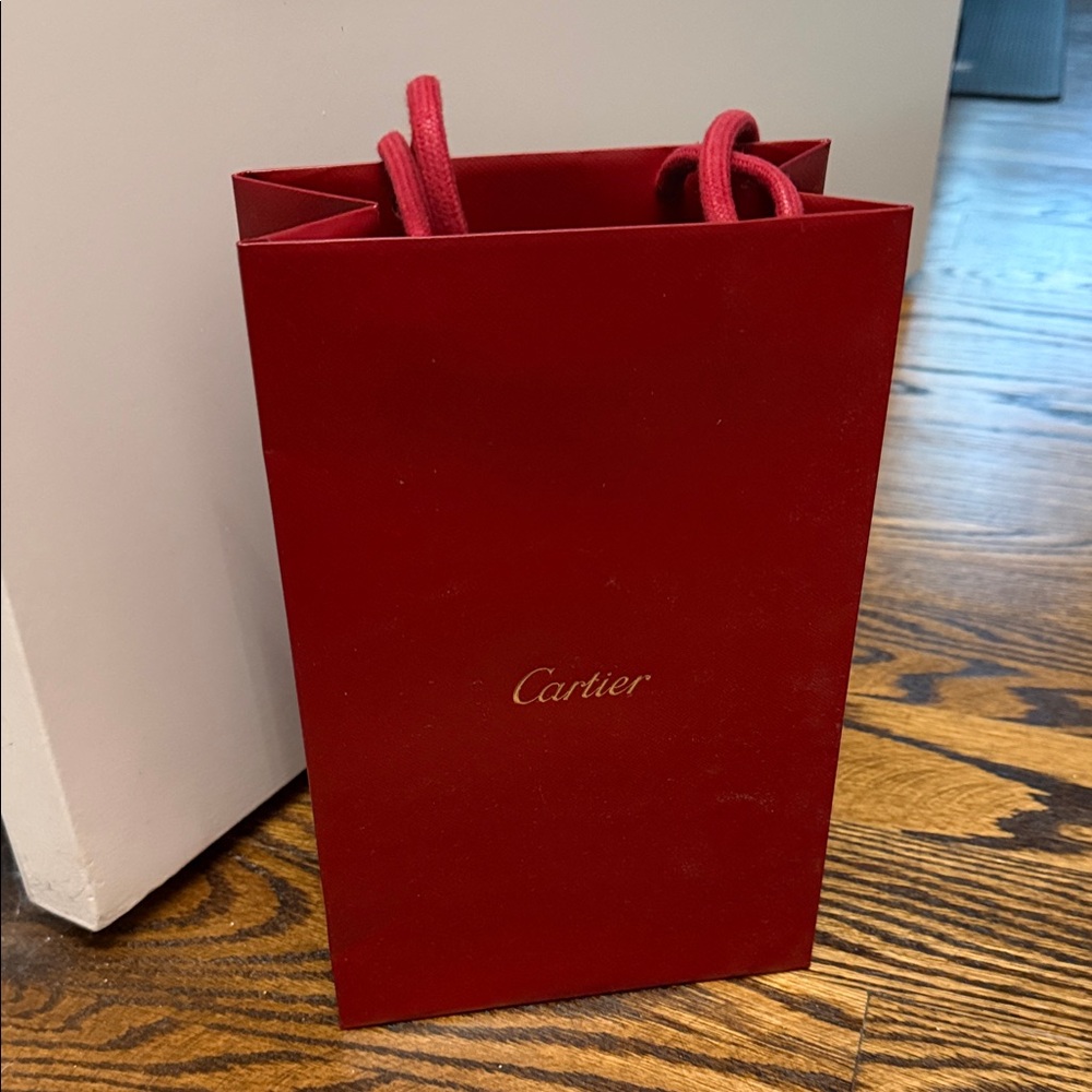 Cartier Deep Red Luxury Bag